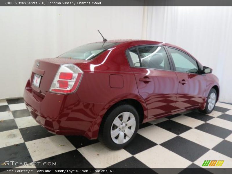 Sonoma Sunset / Charcoal/Steel 2008 Nissan Sentra 2.0