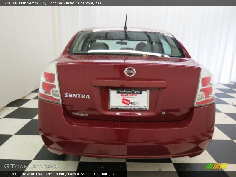 Sonoma Sunset / Charcoal/Steel 2008 Nissan Sentra 2.0