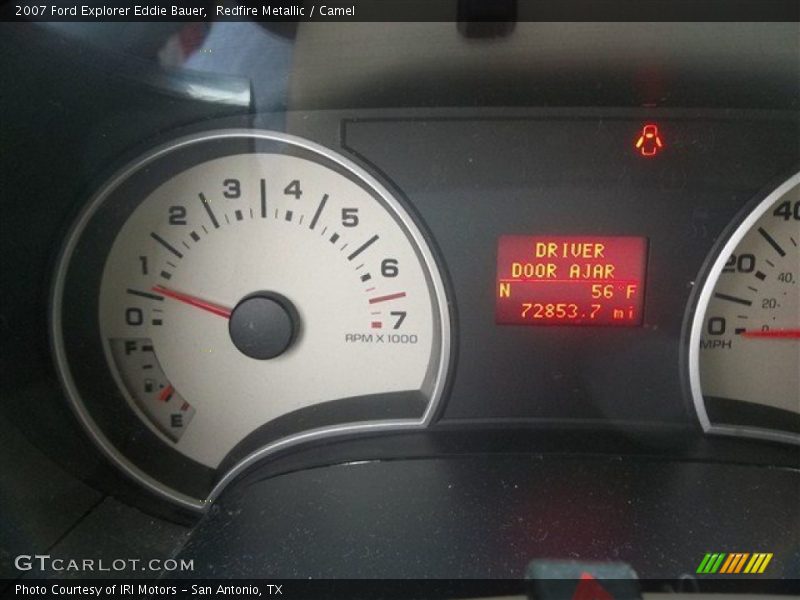 Redfire Metallic / Camel 2007 Ford Explorer Eddie Bauer