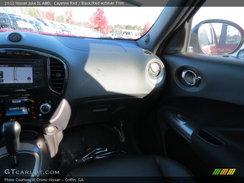 Cayenne Red / Black/Red w/Silver Trim 2011 Nissan Juke SL AWD