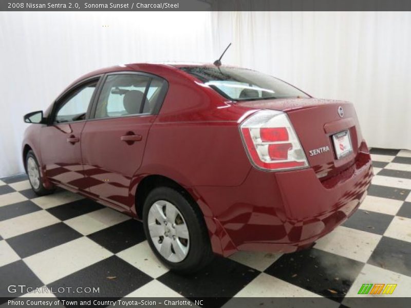 Sonoma Sunset / Charcoal/Steel 2008 Nissan Sentra 2.0