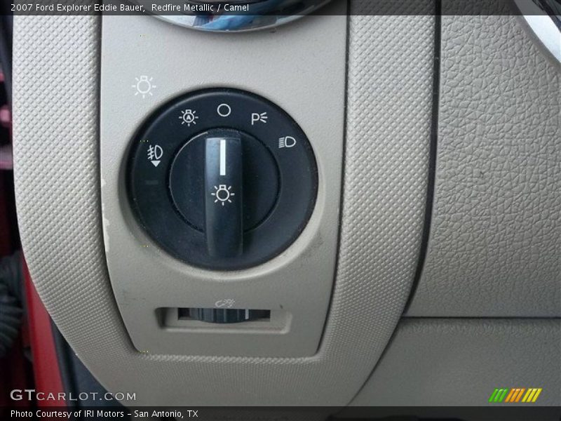 Controls of 2007 Explorer Eddie Bauer
