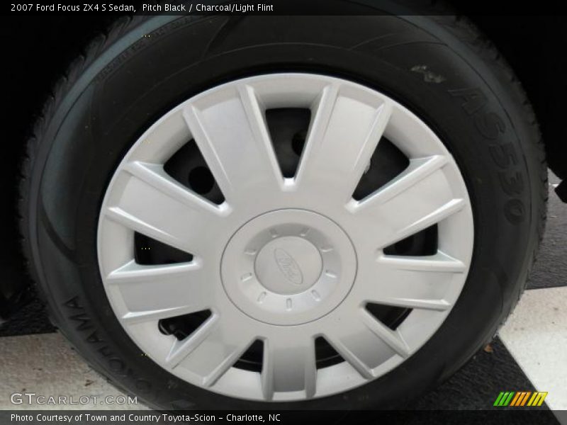 Pitch Black / Charcoal/Light Flint 2007 Ford Focus ZX4 S Sedan