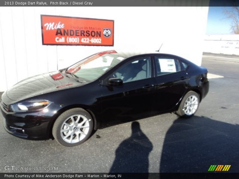Pitch Black / Diesel Gray 2013 Dodge Dart Rallye