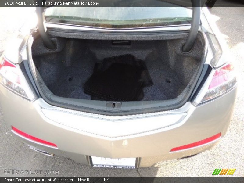 Palladium Silver Metallic / Ebony 2010 Acura TL 3.5