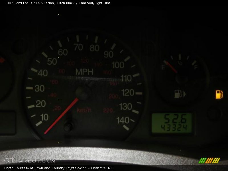 Pitch Black / Charcoal/Light Flint 2007 Ford Focus ZX4 S Sedan