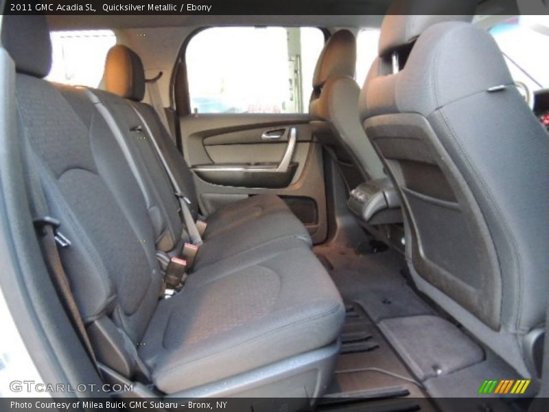 Quicksilver Metallic / Ebony 2011 GMC Acadia SL
