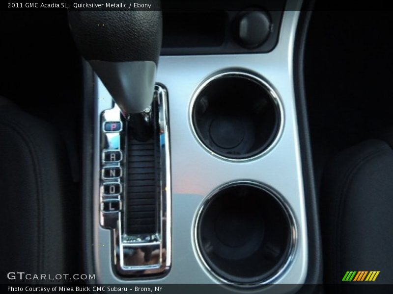 Quicksilver Metallic / Ebony 2011 GMC Acadia SL