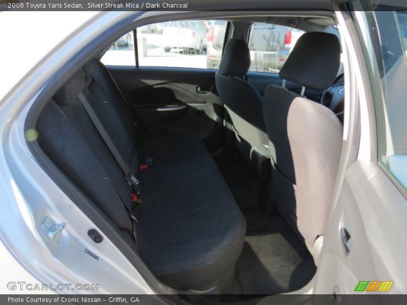 Silver Streak Mica / Dark Charcoal 2008 Toyota Yaris Sedan