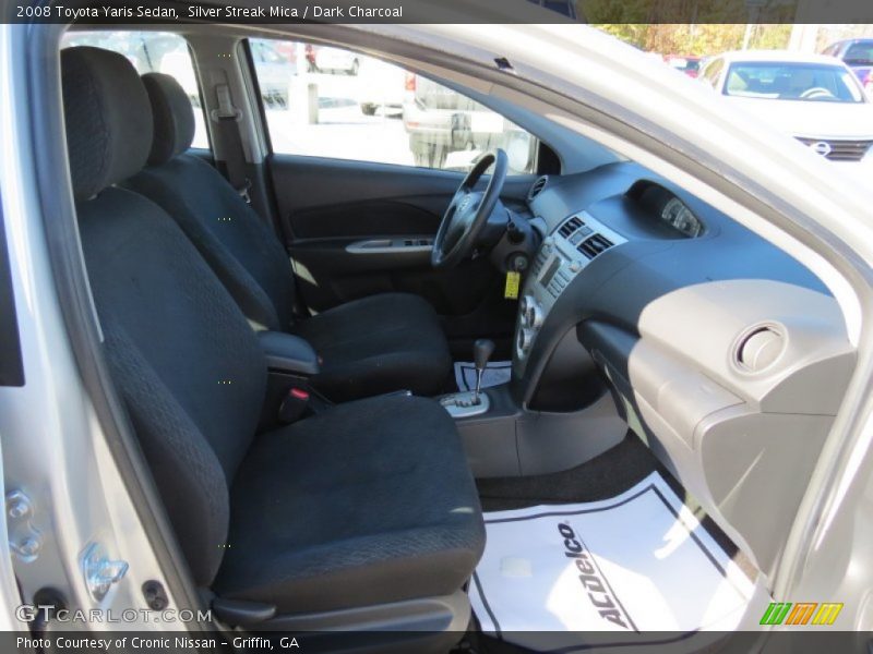 Silver Streak Mica / Dark Charcoal 2008 Toyota Yaris Sedan