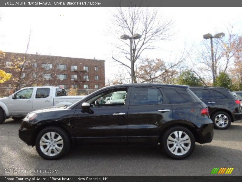 Crystal Black Pearl / Ebony 2011 Acura RDX SH-AWD