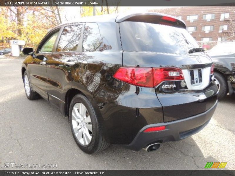 Crystal Black Pearl / Ebony 2011 Acura RDX SH-AWD