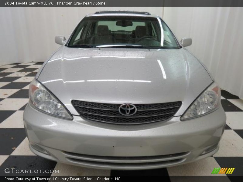 Phantom Gray Pearl / Stone 2004 Toyota Camry XLE V6