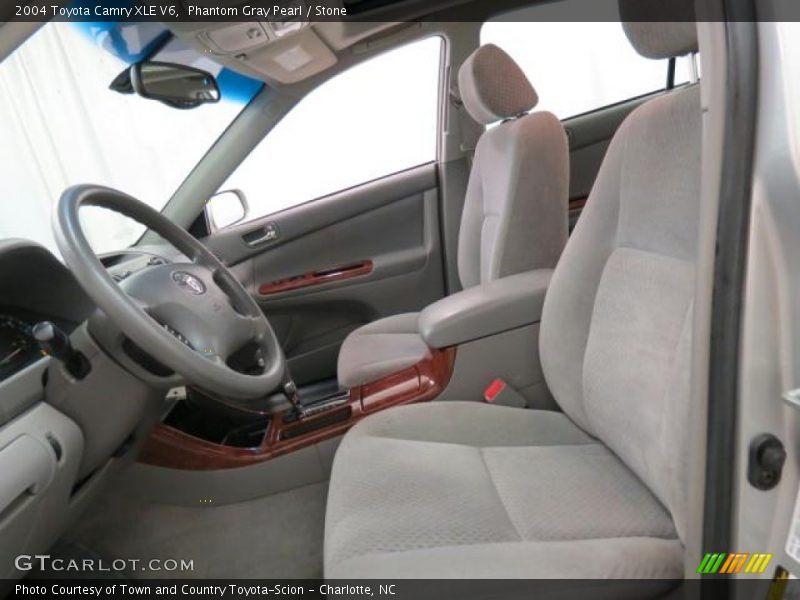 Phantom Gray Pearl / Stone 2004 Toyota Camry XLE V6