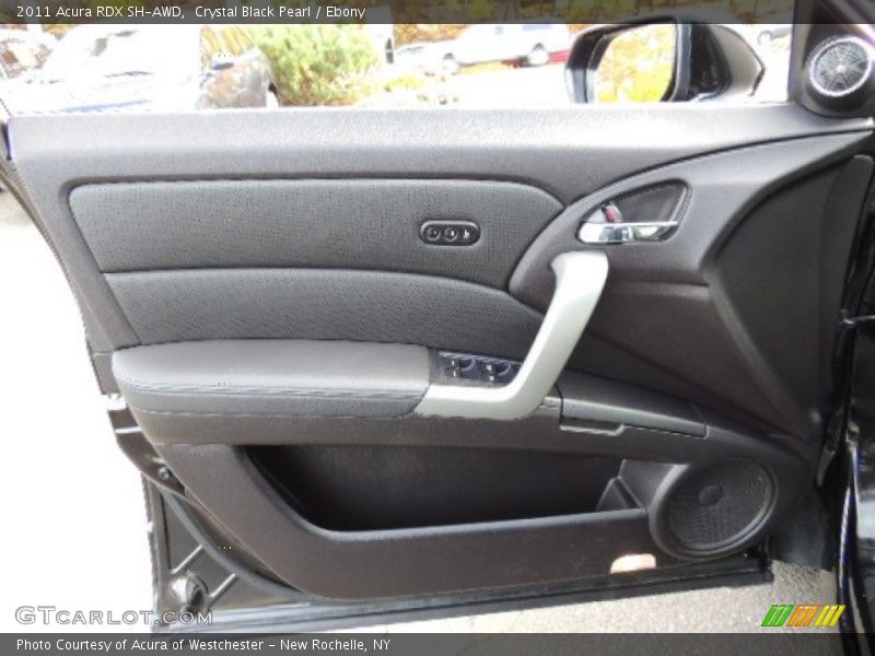 Crystal Black Pearl / Ebony 2011 Acura RDX SH-AWD