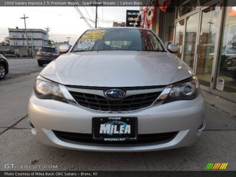 Spark Silver Metallic / Carbon Black 2009 Subaru Impreza 2.5i Premium Wagon