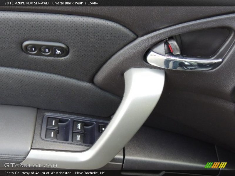 Crystal Black Pearl / Ebony 2011 Acura RDX SH-AWD