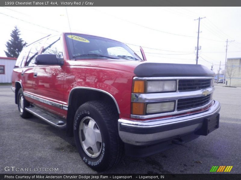 Victory Red / Gray 1999 Chevrolet Tahoe LT 4x4