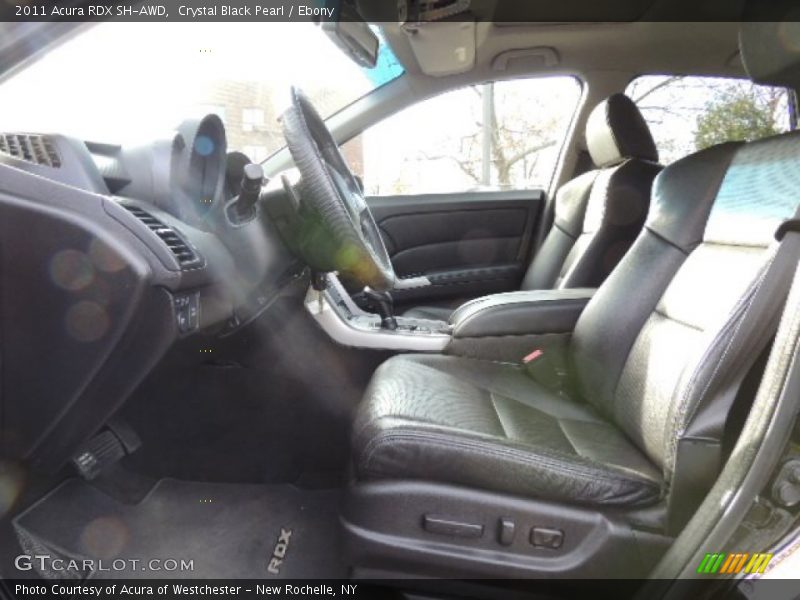 Crystal Black Pearl / Ebony 2011 Acura RDX SH-AWD