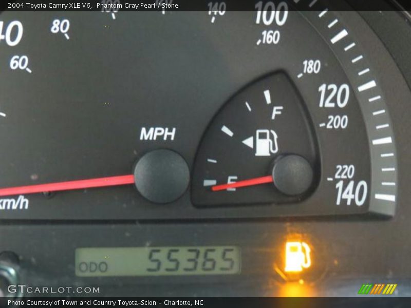 Phantom Gray Pearl / Stone 2004 Toyota Camry XLE V6