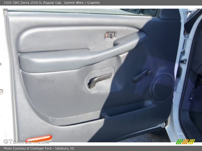 Summit White / Graphite 2002 GMC Sierra 1500 SL Regular Cab
