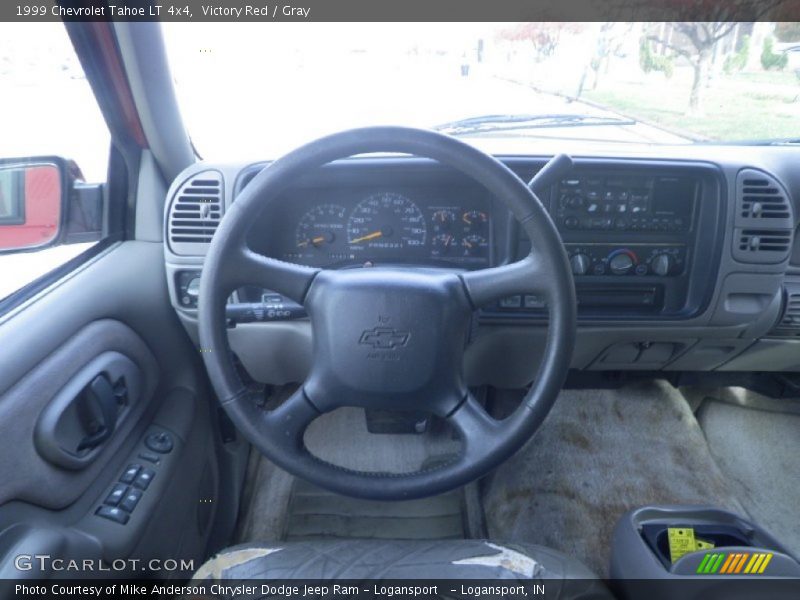 Victory Red / Gray 1999 Chevrolet Tahoe LT 4x4