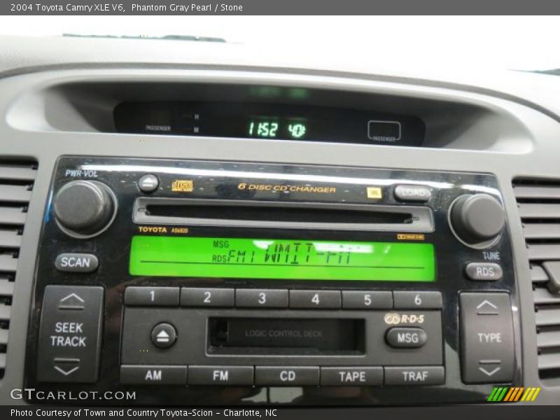 Phantom Gray Pearl / Stone 2004 Toyota Camry XLE V6