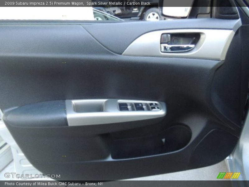 Spark Silver Metallic / Carbon Black 2009 Subaru Impreza 2.5i Premium Wagon