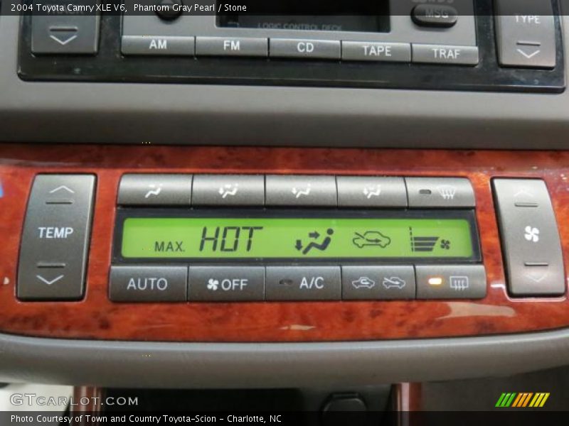 Phantom Gray Pearl / Stone 2004 Toyota Camry XLE V6