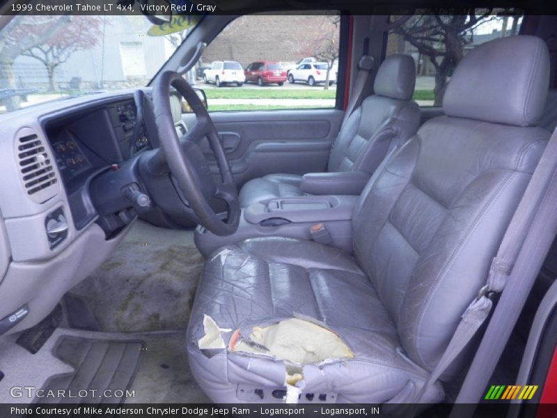 Victory Red / Gray 1999 Chevrolet Tahoe LT 4x4