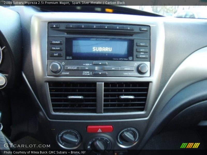 Spark Silver Metallic / Carbon Black 2009 Subaru Impreza 2.5i Premium Wagon