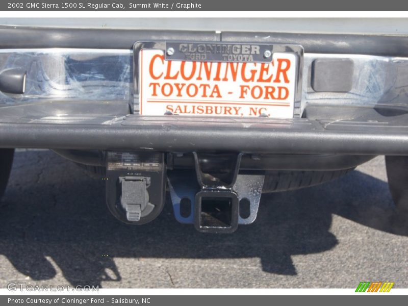 Summit White / Graphite 2002 GMC Sierra 1500 SL Regular Cab