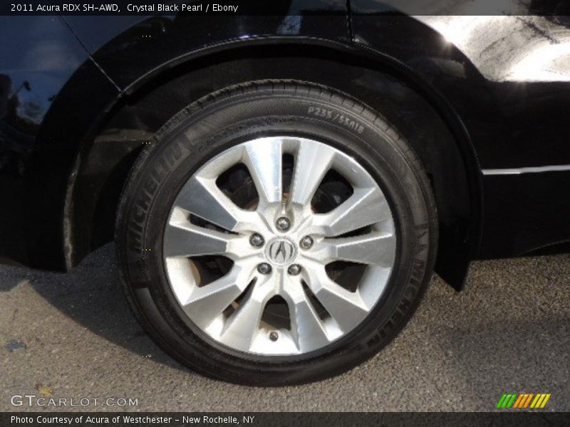 Crystal Black Pearl / Ebony 2011 Acura RDX SH-AWD
