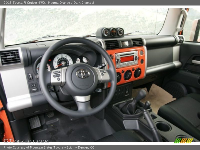  2013 FJ Cruiser 4WD Dark Charcoal Interior