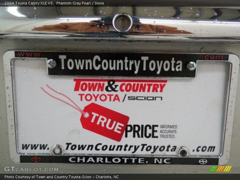 Phantom Gray Pearl / Stone 2004 Toyota Camry XLE V6