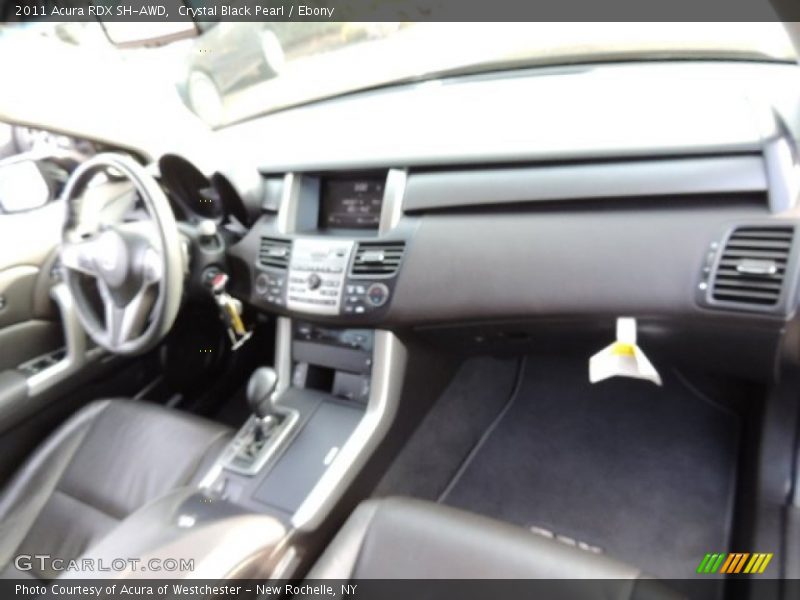 Crystal Black Pearl / Ebony 2011 Acura RDX SH-AWD