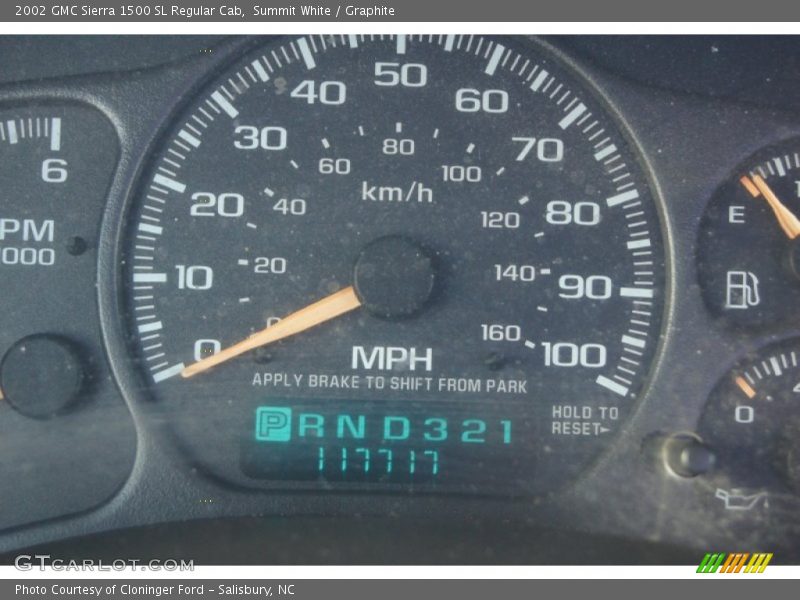Summit White / Graphite 2002 GMC Sierra 1500 SL Regular Cab
