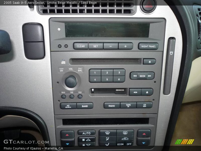 Smoke Beige Metallic / Sand Beige 2005 Saab 9-5 Aero Sedan