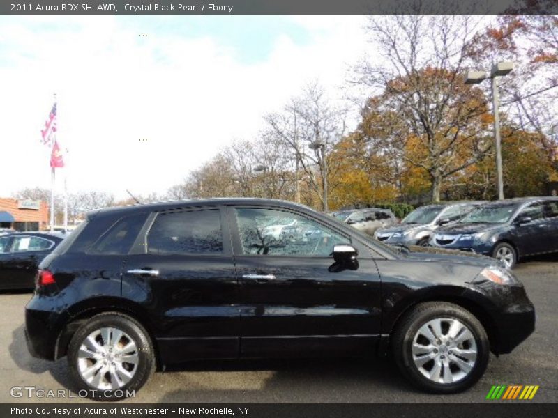 Crystal Black Pearl / Ebony 2011 Acura RDX SH-AWD