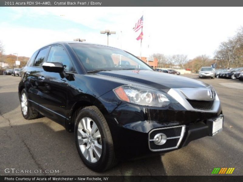 Crystal Black Pearl / Ebony 2011 Acura RDX SH-AWD
