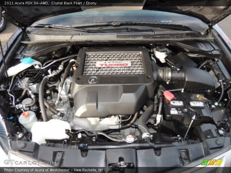 Crystal Black Pearl / Ebony 2011 Acura RDX SH-AWD