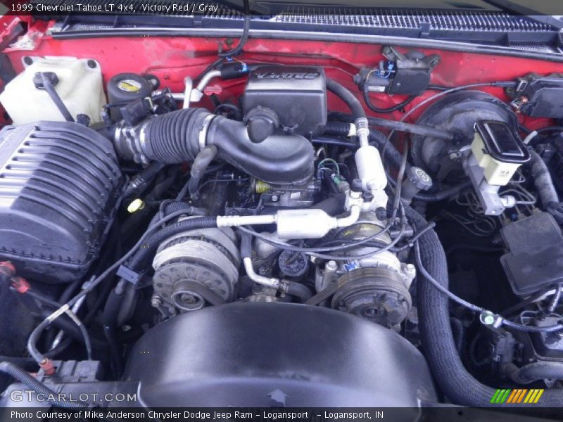 Victory Red / Gray 1999 Chevrolet Tahoe LT 4x4