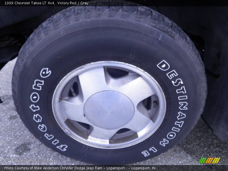 Victory Red / Gray 1999 Chevrolet Tahoe LT 4x4