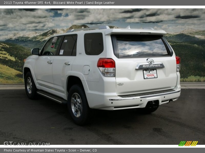 Blizzard White Pearl / Sand Beige Leather 2013 Toyota 4Runner SR5 4x4