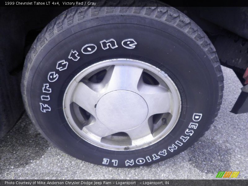 Victory Red / Gray 1999 Chevrolet Tahoe LT 4x4