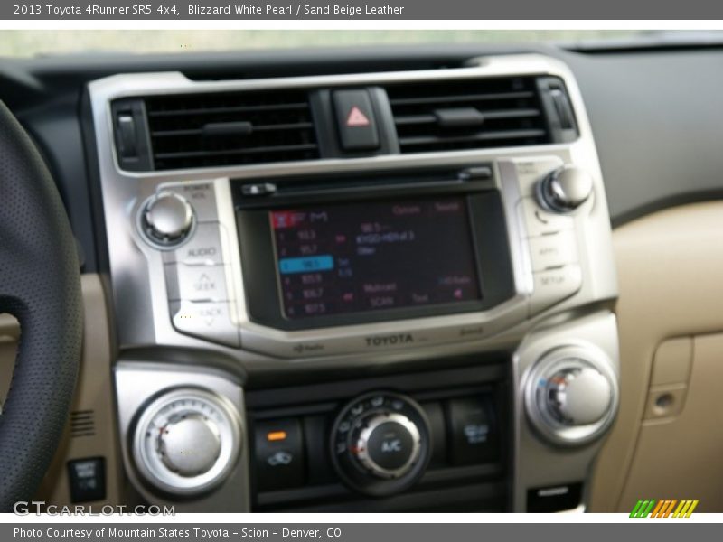 Blizzard White Pearl / Sand Beige Leather 2013 Toyota 4Runner SR5 4x4