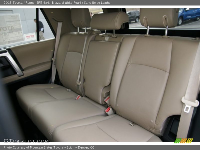 Blizzard White Pearl / Sand Beige Leather 2013 Toyota 4Runner SR5 4x4