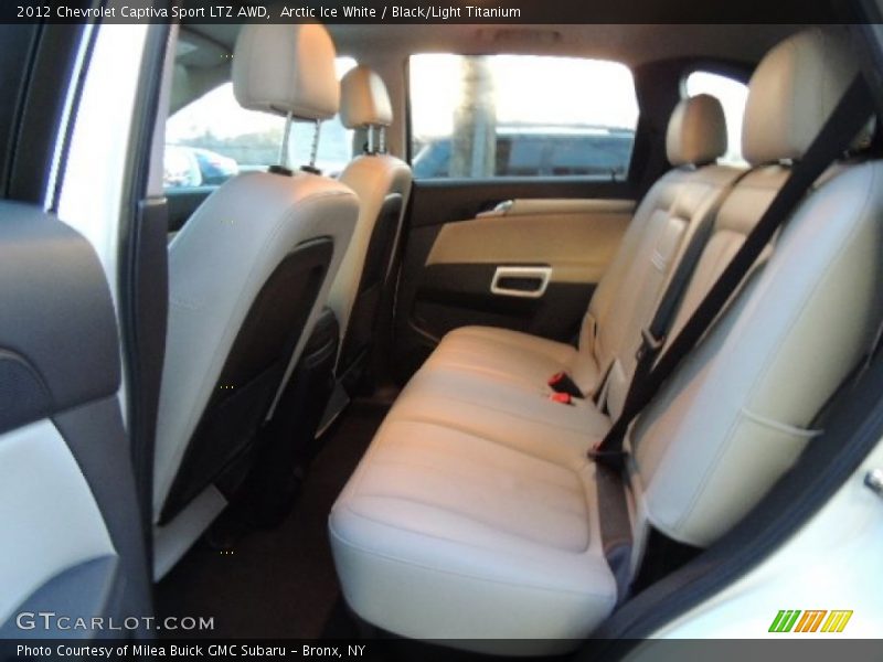 Arctic Ice White / Black/Light Titanium 2012 Chevrolet Captiva Sport LTZ AWD