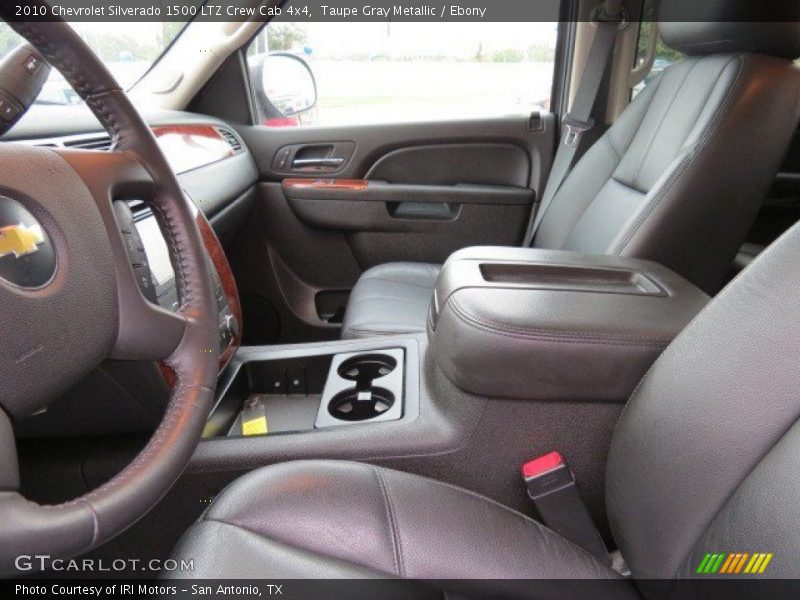 Taupe Gray Metallic / Ebony 2010 Chevrolet Silverado 1500 LTZ Crew Cab 4x4
