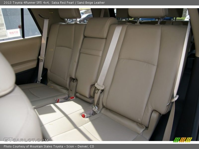 Salsa Red Pearl / Sand Beige Leather 2013 Toyota 4Runner SR5 4x4
